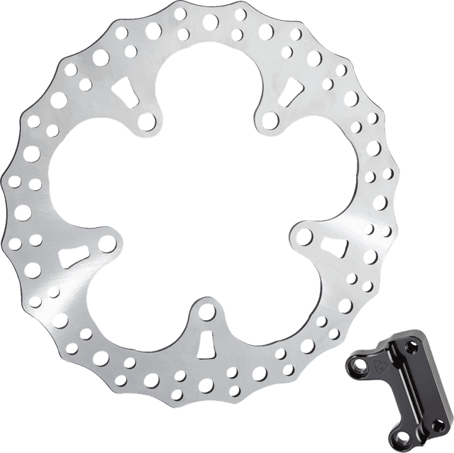 ARLEN NESS 1710-4166 Jagged Brake Rotor - 13" Right