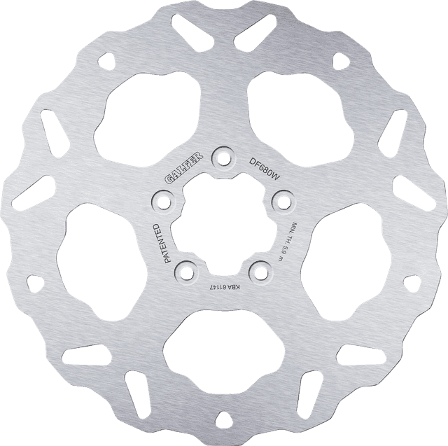 GALFER 1710-4201 Solid Rotor - Front - Solid Mount
