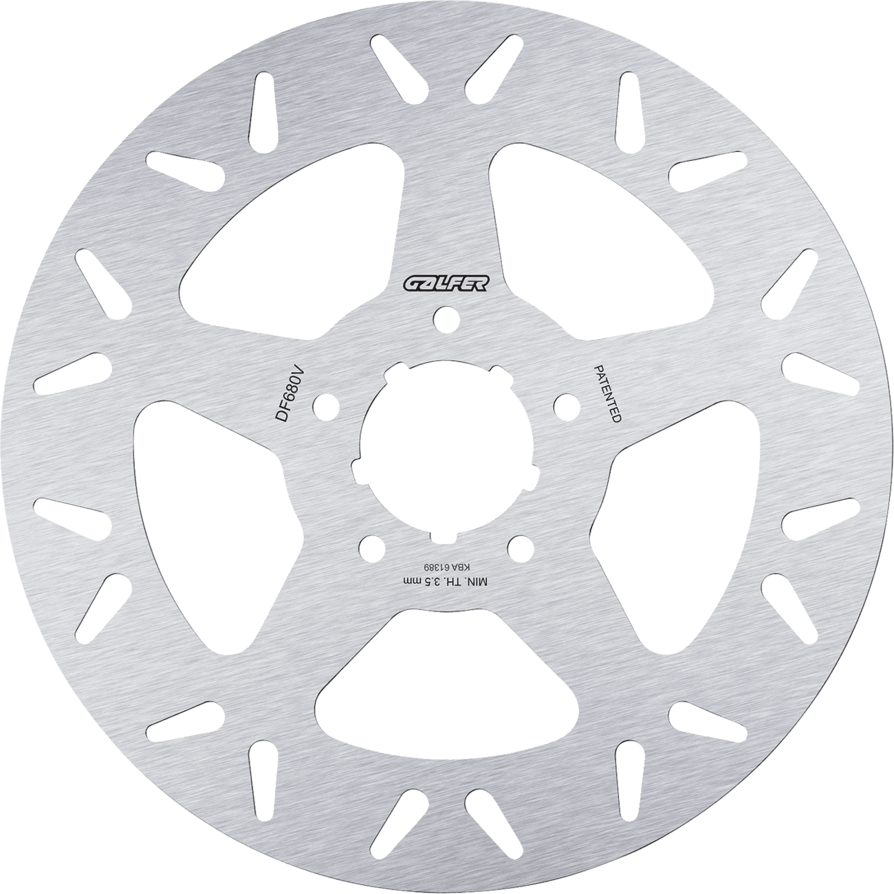 GALFER 17104212 Brake Rotor - Fixed