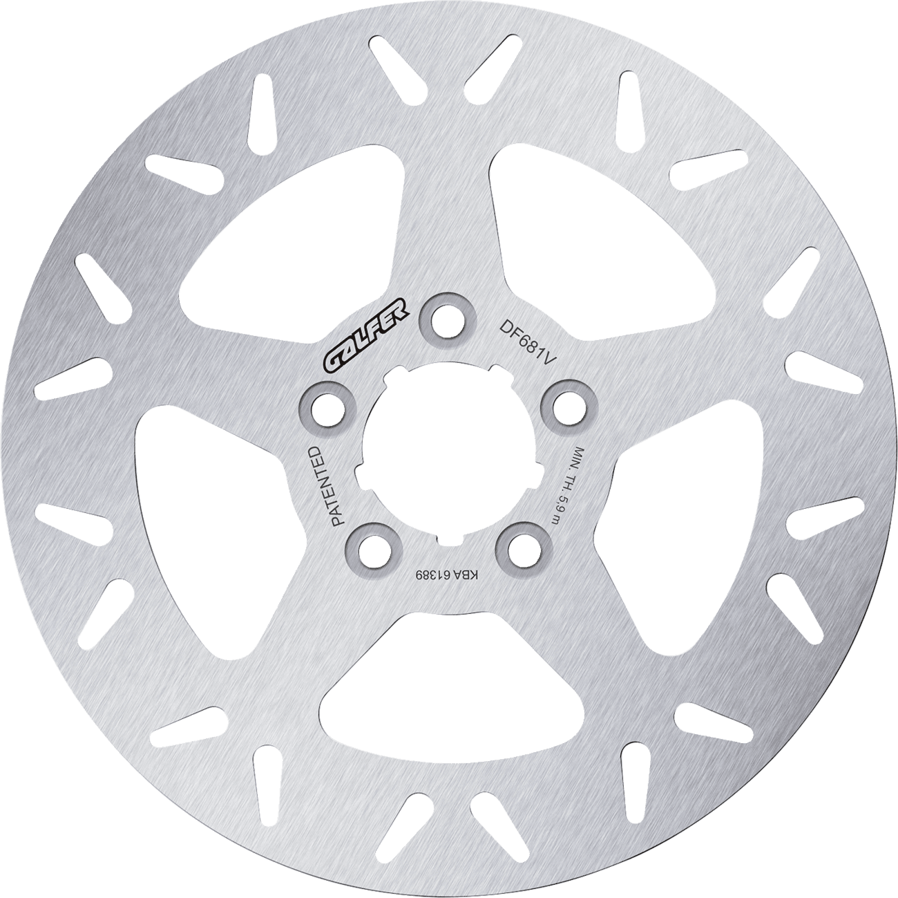 GALFER 17104215 Brake Rotor - Fixed