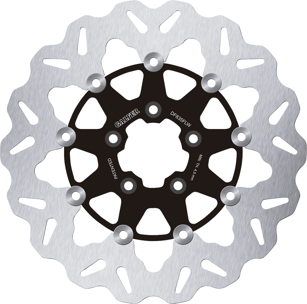 GALFER 17104231 Brake Rotor - Floating