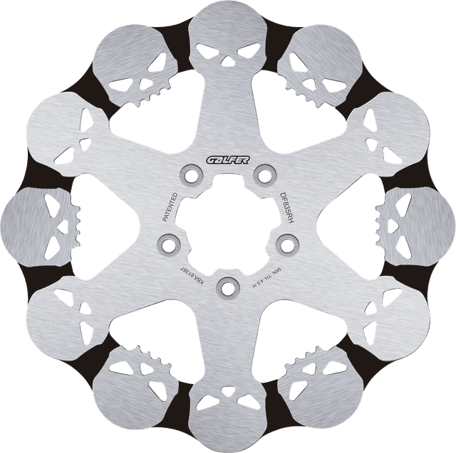 GALFER 17104232 Brake Rotor - Fixed - Front