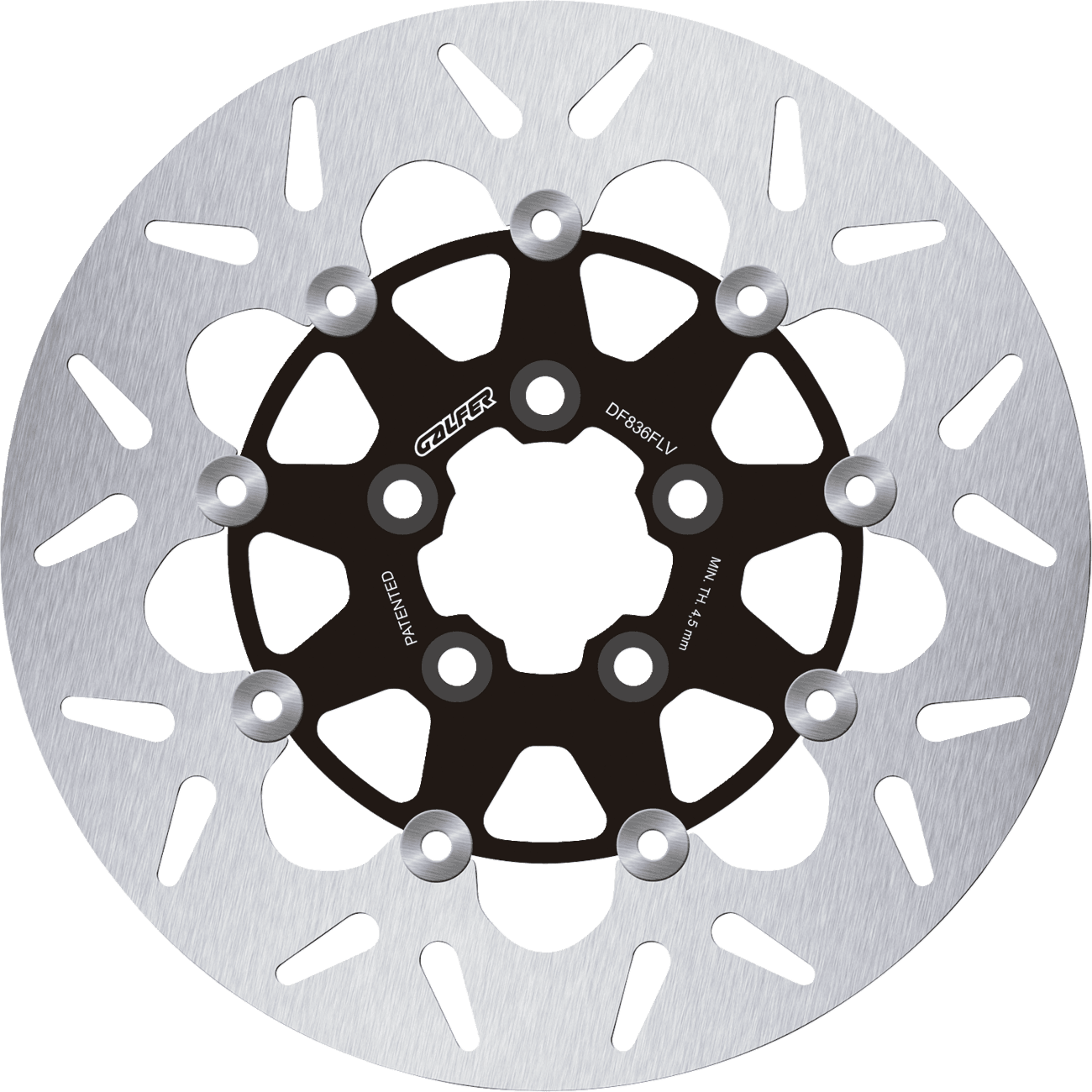 GALFER 17104234 Brake Rotor - Floating