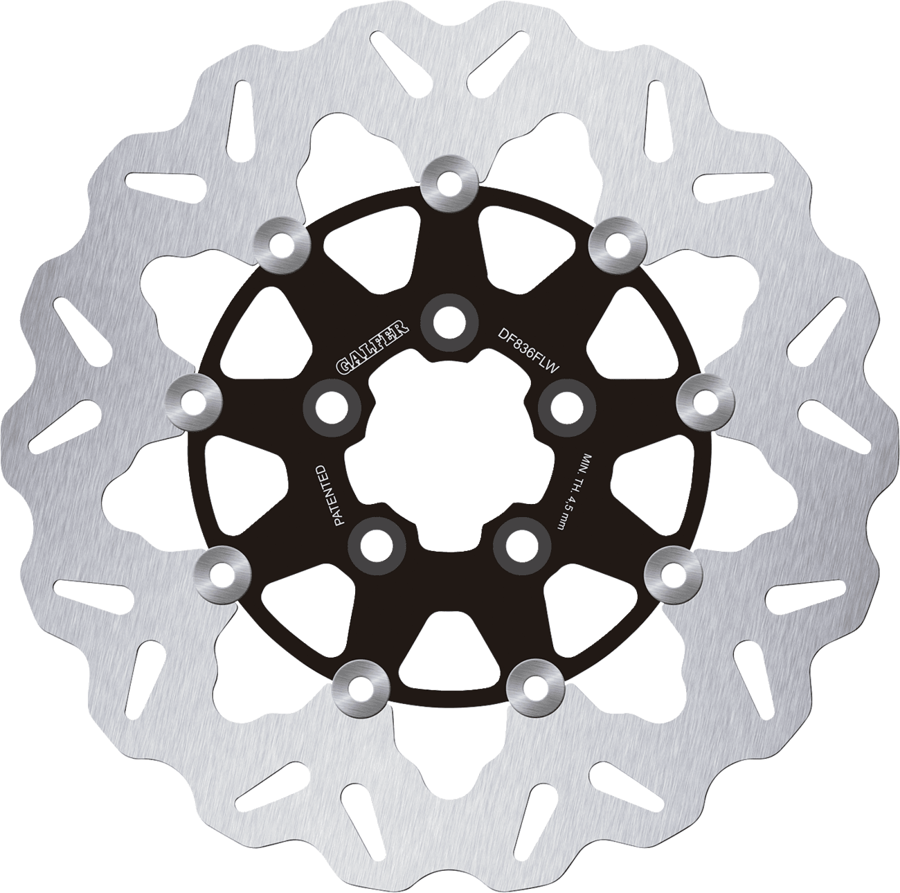 GALFER 17104235 Brake Rotor - Floating