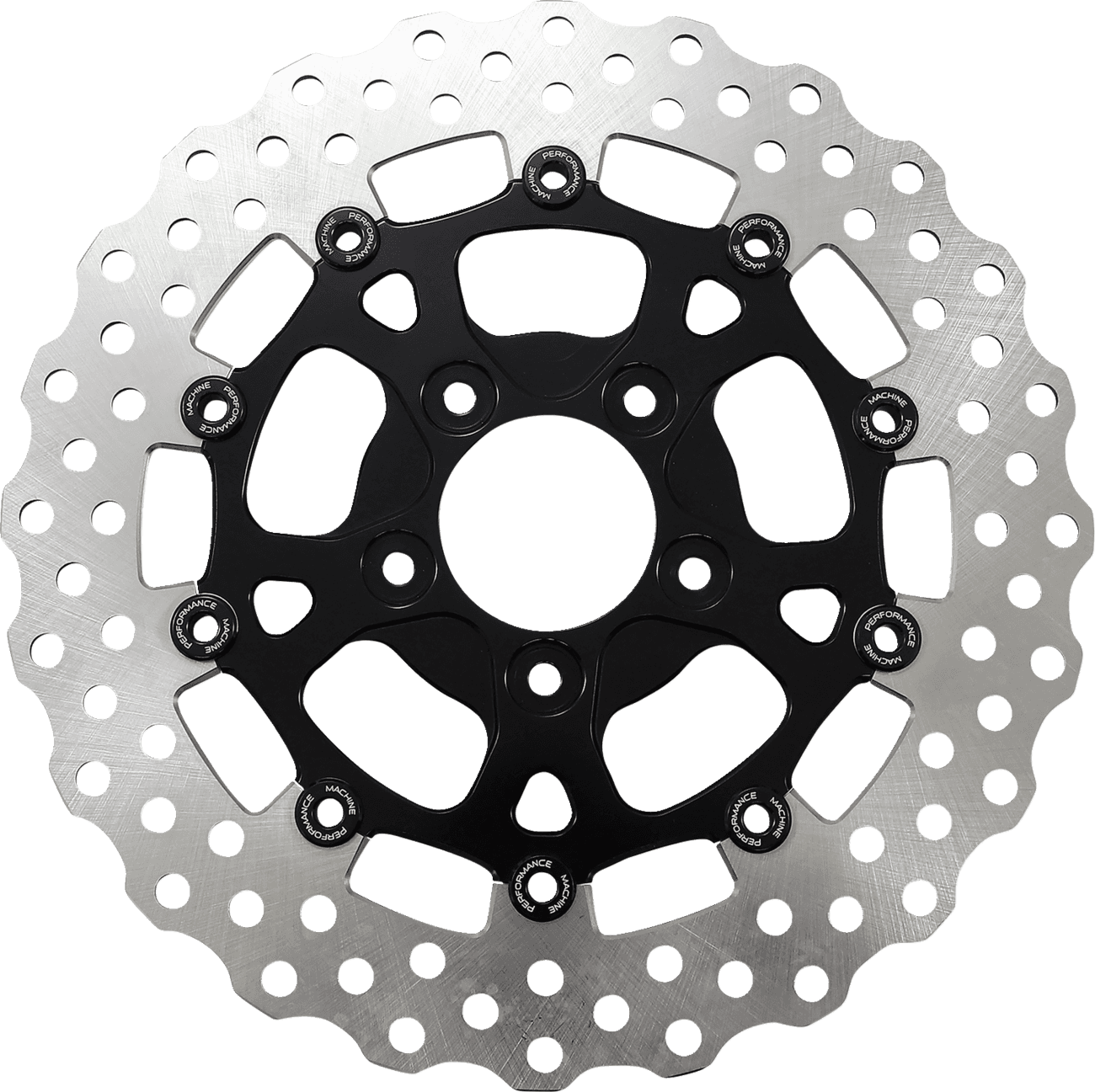 PERFORMANCE MACHINE (PM) 1710-4295 Dominator Rotor - Front - 11.5" - Black