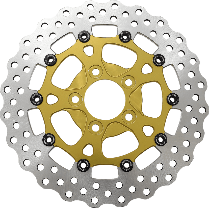 BARNETT 1710-4298 Dominator Rotor - Rear - 11.5" - Gold
