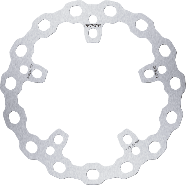 GALFER 1710-4332 Front Rotor - Cubiq™