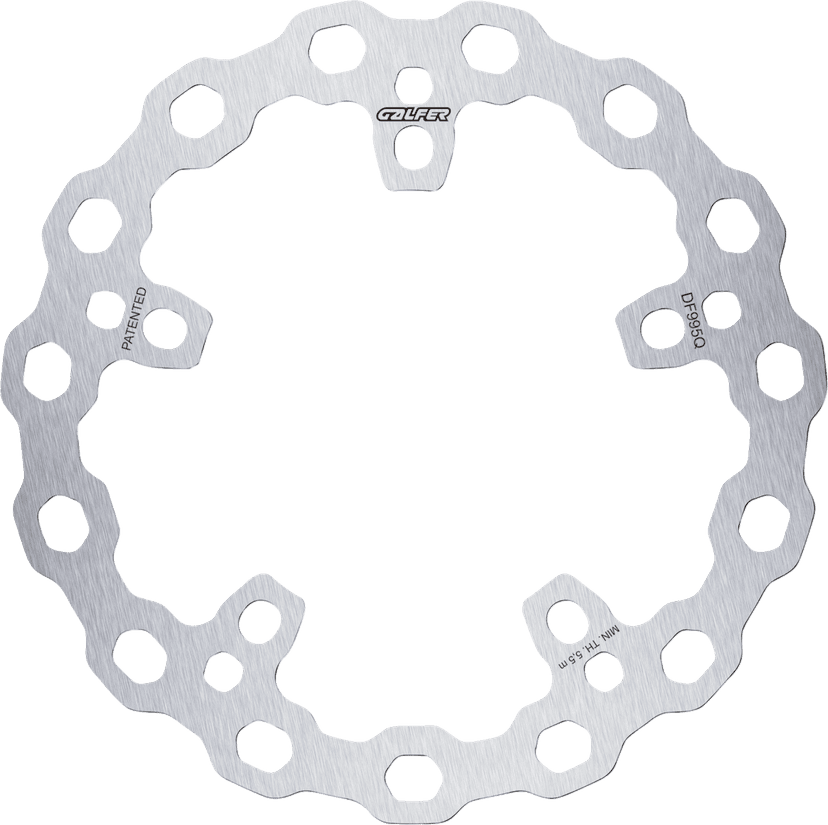 GALFER 1710-4332 Front Rotor - Cubiq™