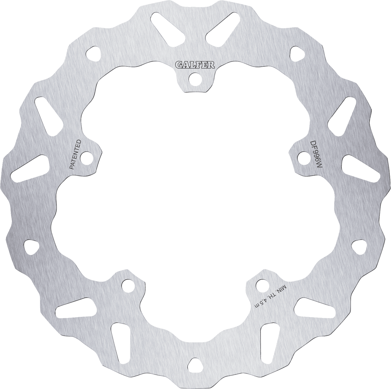 GALFER 1710-4333 Brake Rotor - Rear