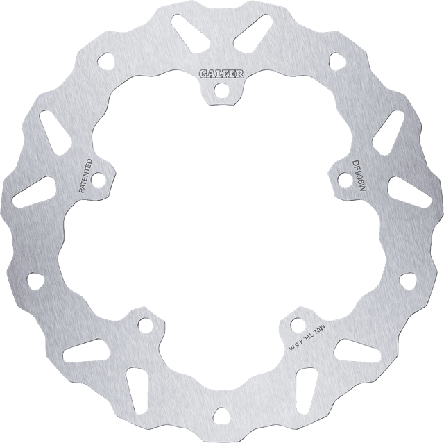 GALFER 1710-4333 Brake Rotor - Rear