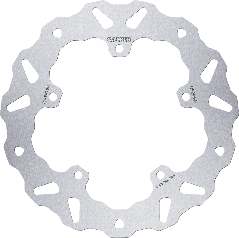 GALFER 1710-4333 Brake Rotor - Rear