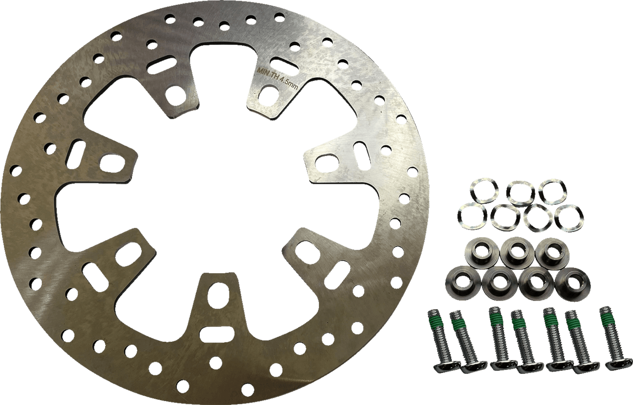 DRAG SPECIALTIES 1710-4520 Rotor - 11-13/16" - Front