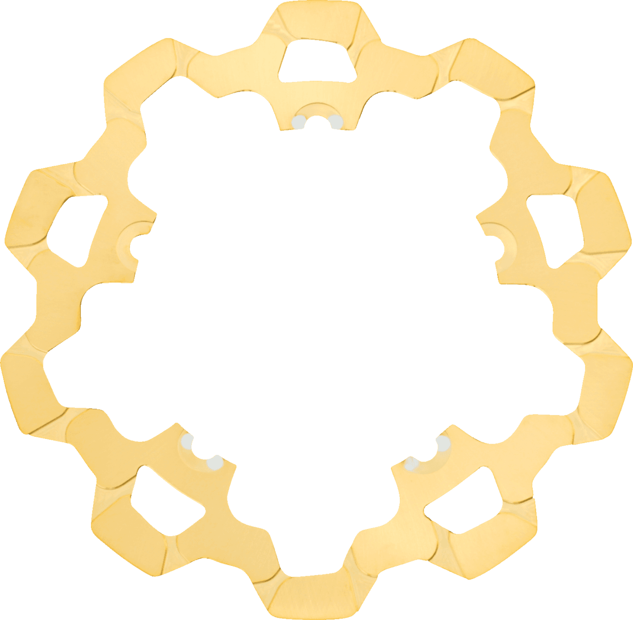 LYNDALL RACING BRAKES LLC 1710-4532 Brake Rotor - Front - 11.8" - Gold