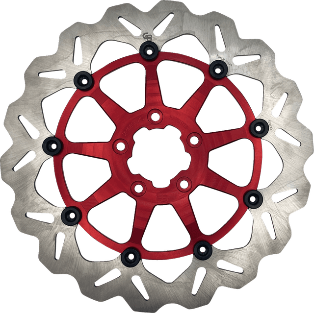 GBRAKES 1710-4572 Brake Rotor - Front - Red