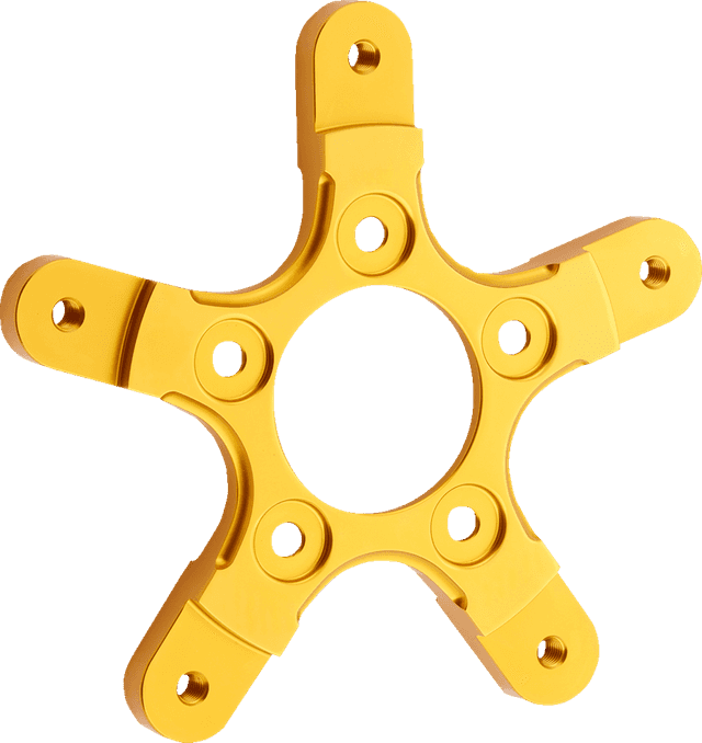 ARLEN NESS 1710-4580 Rotor Mount - Ness Wheel - Gold — image 1 of 4