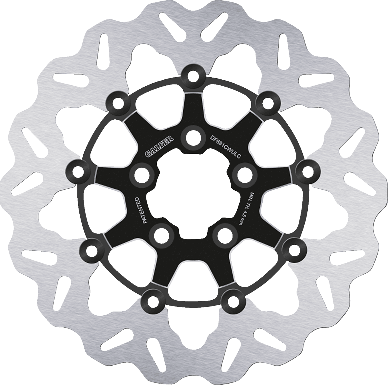 GALFER 17104597 Brake Rotor - Floating