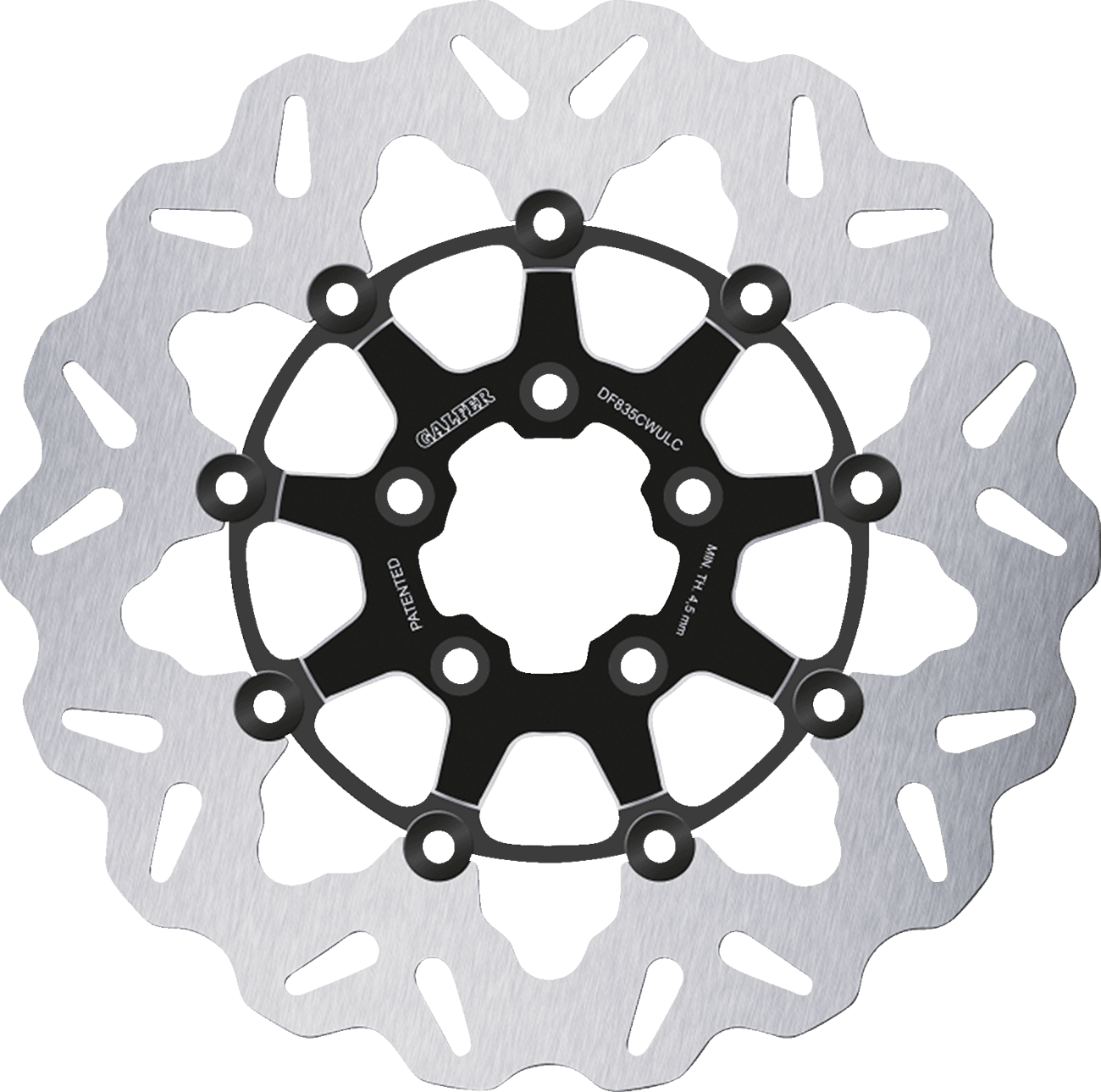 GALFER 17104600 Brake Rotor - Floating