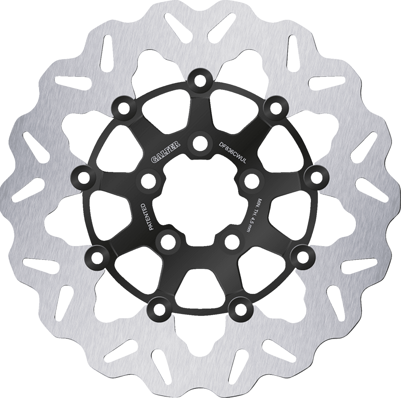 GALFER 17104602 Brake Rotor - Floating