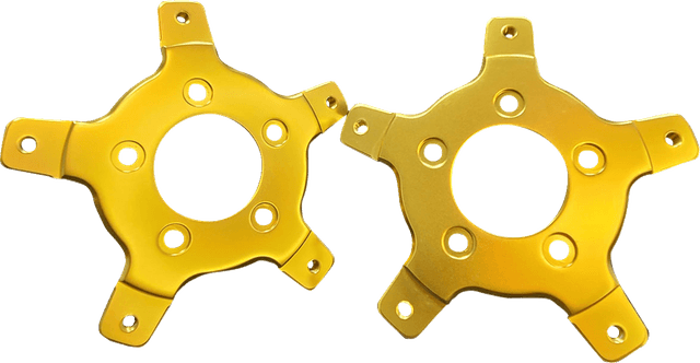 RC COMPONENTS 1710-4643 Brake Rotor Adapter - Gold