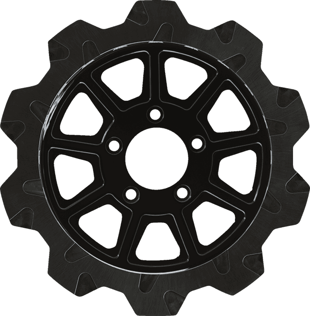 LYNDALL RACING BRAKES LLC 1710-4682 9-Spoke Brake Rotor - Front - 11.8"