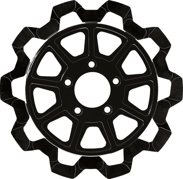 LYNDALL RACING BRAKES LLC 1710-4683 9-Spoke Brake Rotor - Front - 11.8"