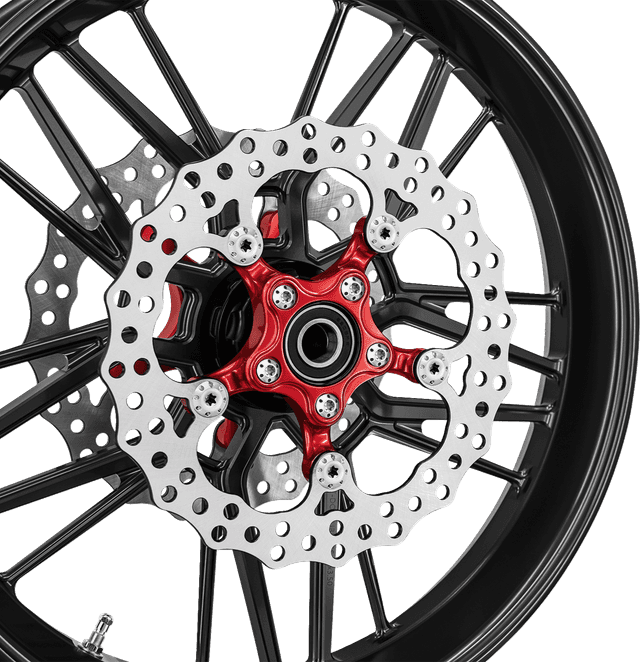 ARLEN NESS 1710-4714 Spider Rotor - 11.8" - Red — image 3 of 4