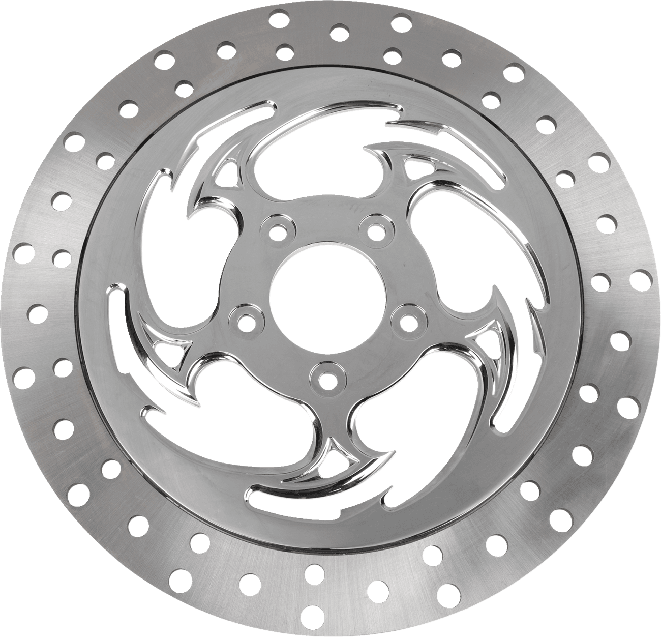 RC COMPONENTS 1710-4741 Floating Brake Rotor - Front Left - Savage - 320 mm - Chrome