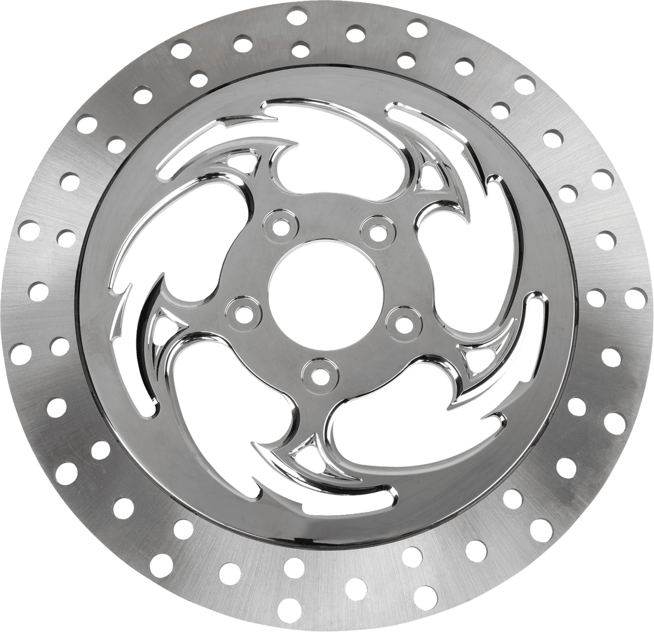 RC COMPONENTS 1710-4742 Floating Brake Rotor - Front Right - Savage - 320 mm - Chrome