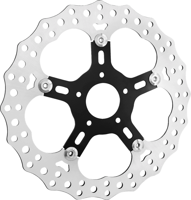 ARLEN NESS 1710-4754 Jagged Rear Brake Rotor - 12.6" - Stainless Steel
