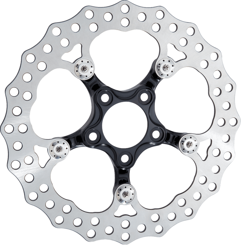 ARLEN NESS 1710-4770 Spider Rotor - 12-19/32" - Black - Front