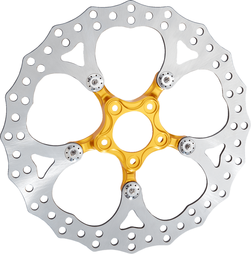 ARLEN NESS 1710-4772 Spider Rotor - 12-19/32" - Gold - Front