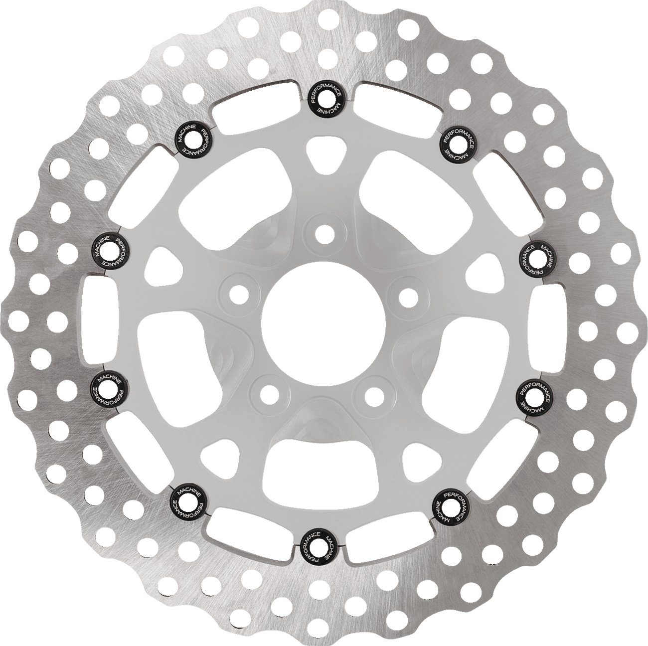 PERFORMANCE MACHINE (PM) 1710-4820 Disc Carr Dominator - 320 mm X .20 FF - Front - Chrome