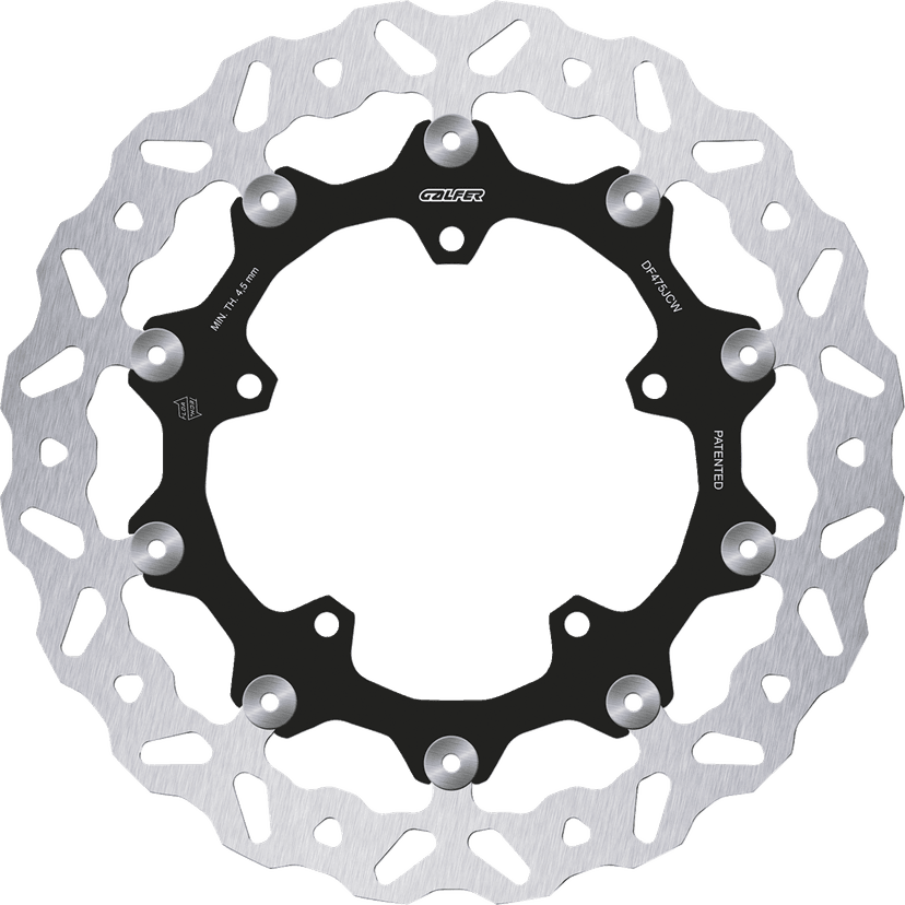 GALFER 17104827 Brake Rotor