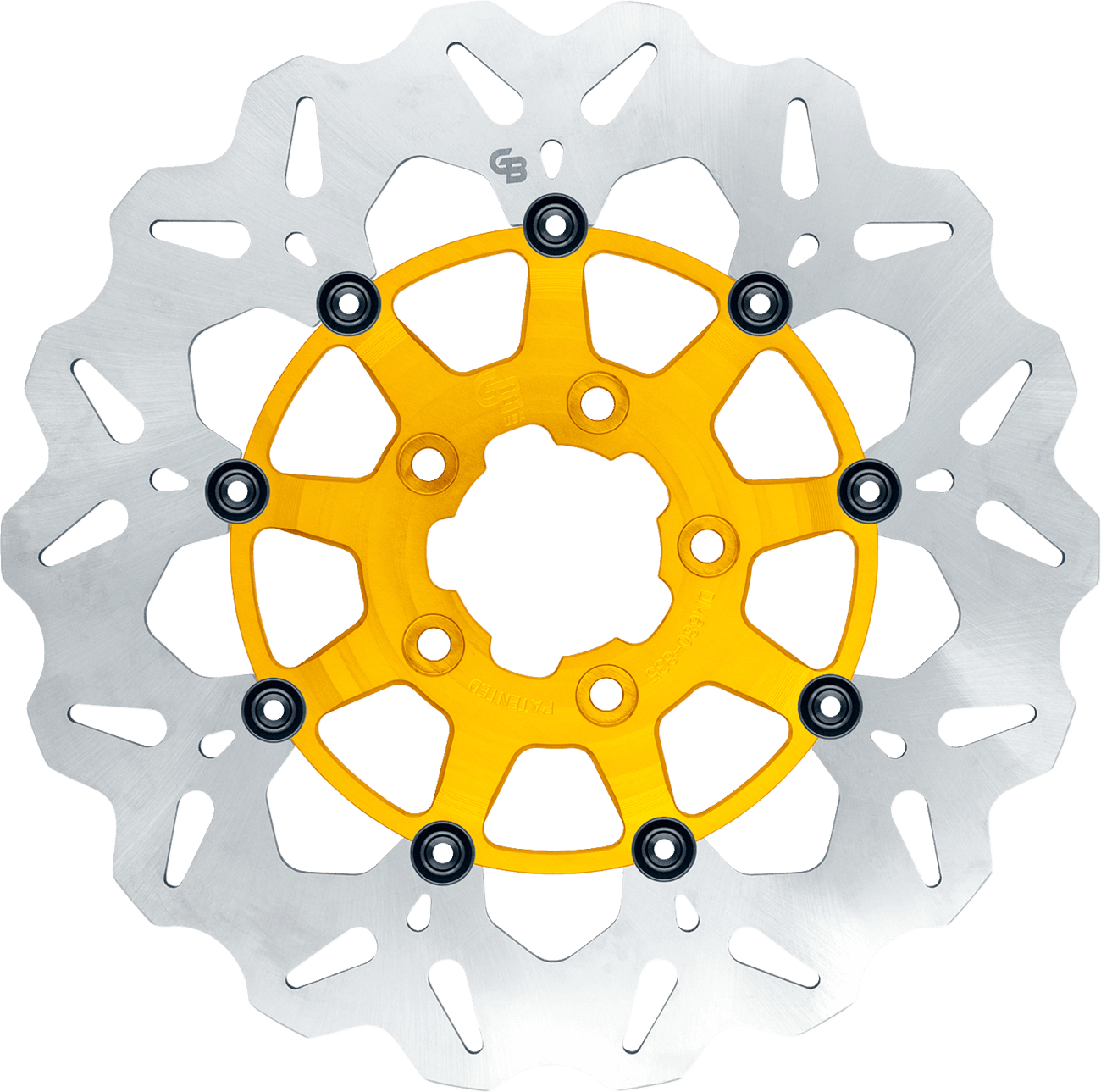 GBRAKES 1710-4926 Brake Rotor - Front - Gold