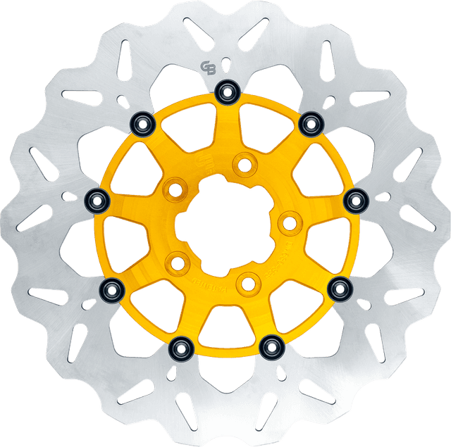 GBRAKES 1710-4926 Brake Rotor - Front - Gold