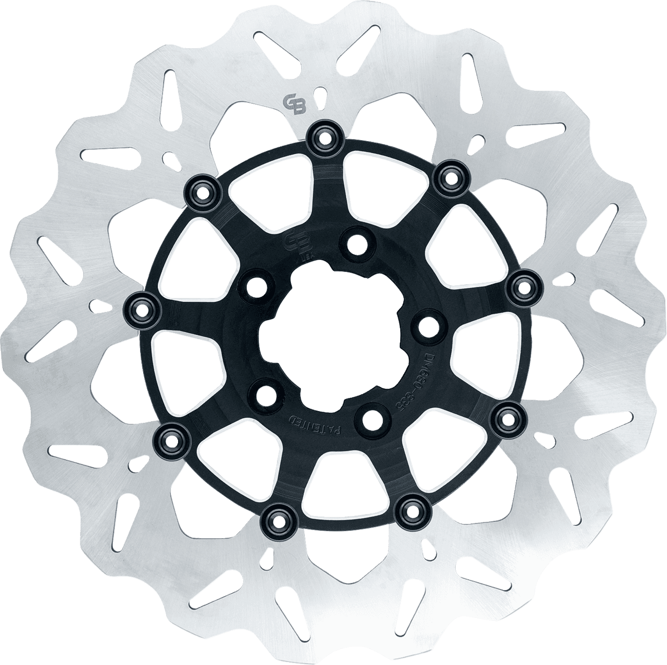 GBRAKES 1710-4933 Brake Rotor - Rear - CC