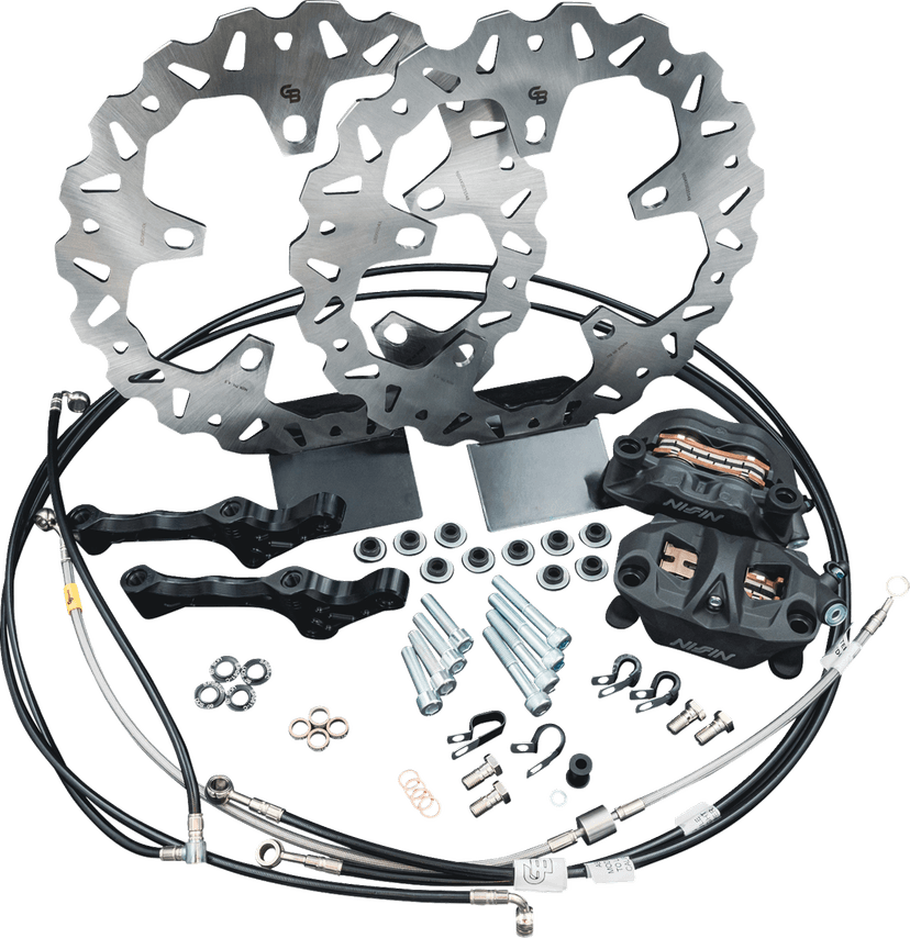 GBRAKES 1710-4937 Wraith Brake Kit - Front - 12.5"