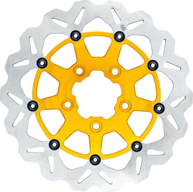 GBRAKES 1710-4951 Wave® Brake Rotor - Front - 13" - Gold