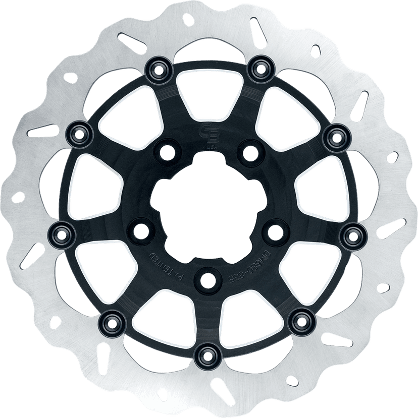 GBRAKES 1710-4956 Wave® Brake Rotor - Front - 13" - Narrow Band - CC