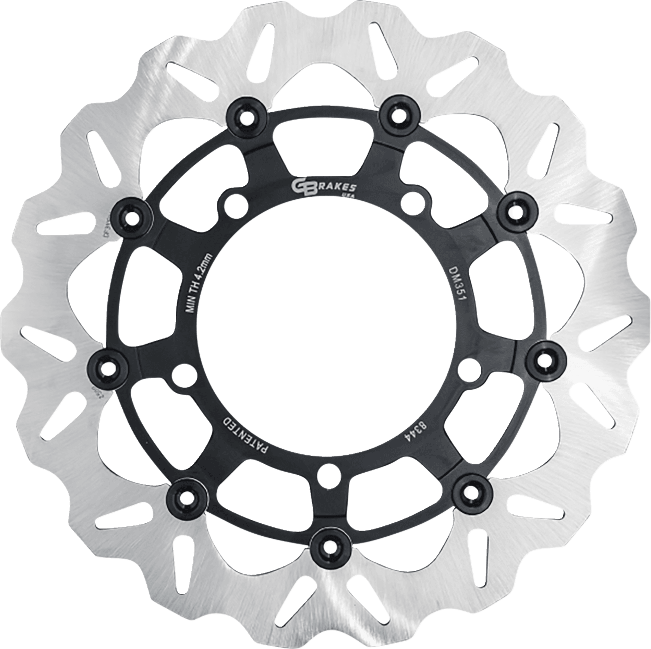 GBRAKES 1710-4958 Brake Rotor - Front