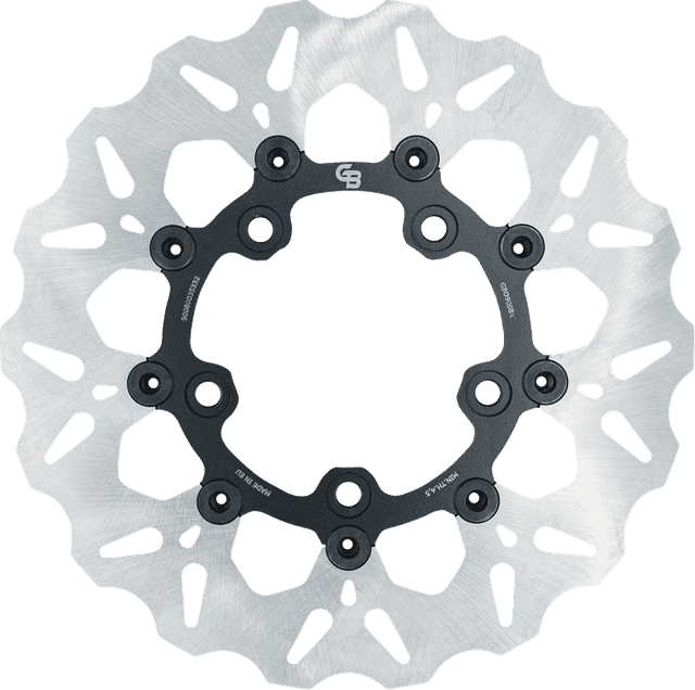 GBRAKES 1710-4983 Brake Rotor - 300 mm - Back