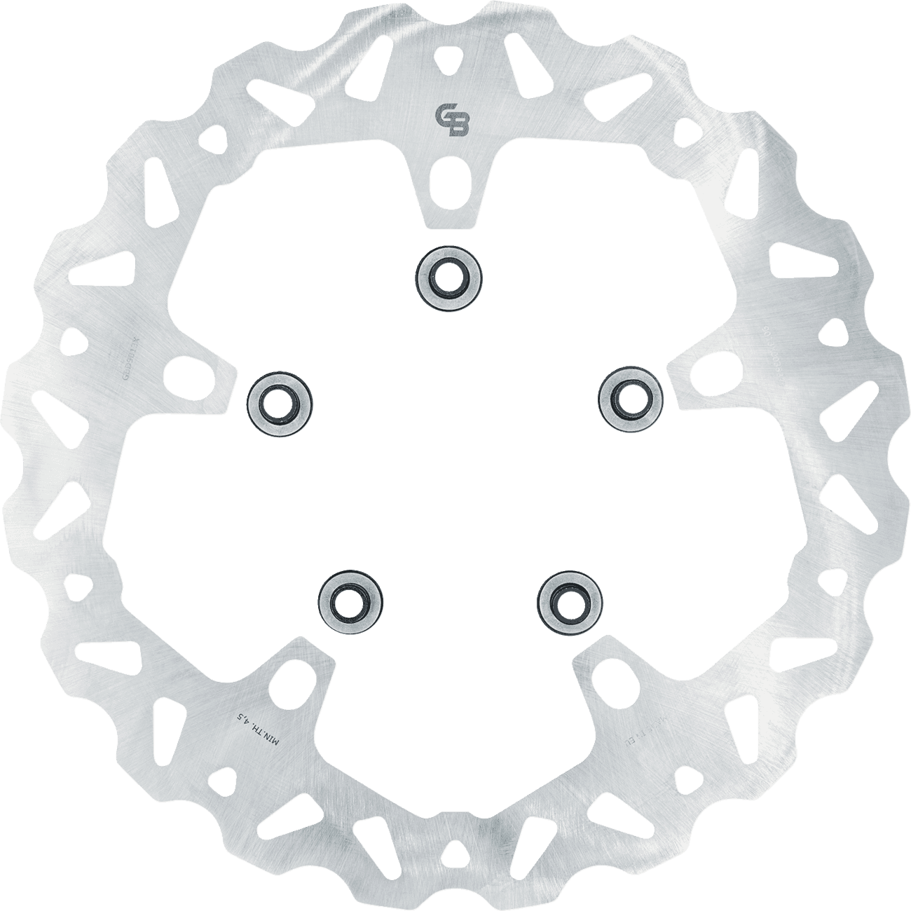 GBRAKES 1710-4987 Wave® Brake Rotor - Front - 12-1/2"