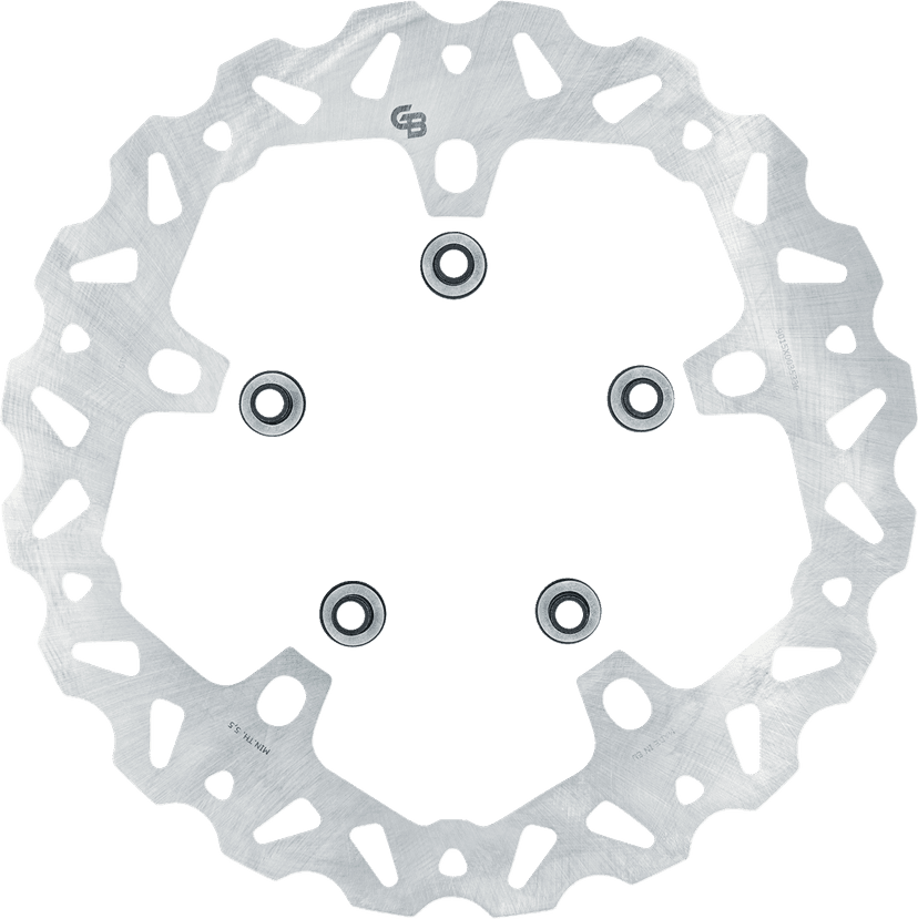 GBRAKES 1710-4988 Wave® Brake Rotor - Front - 12-1/2"