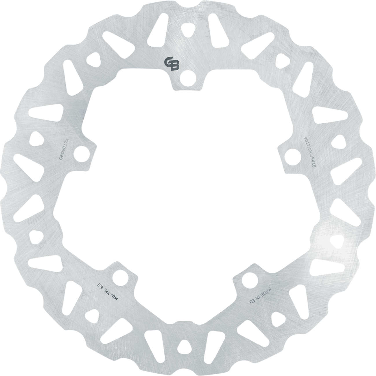 GBRAKES 1710-4990 Brake Rotor - 260 mm - Back