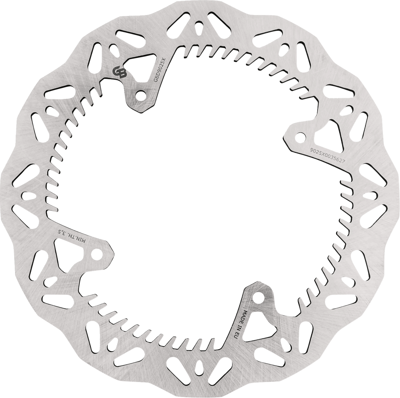 GBRAKES 1710-5004 Brake Rotor - Rear
