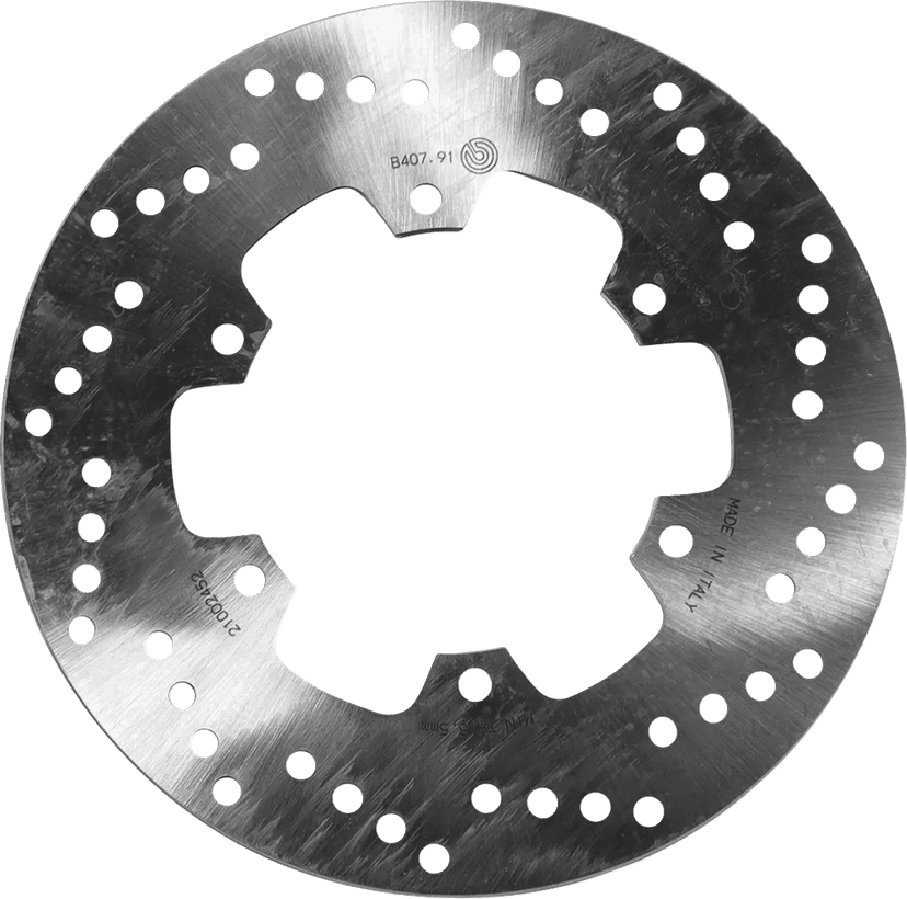 BREMBO 1710-5058 PRIME Serie Oro Fixed Disc Brake Rotor - Rear