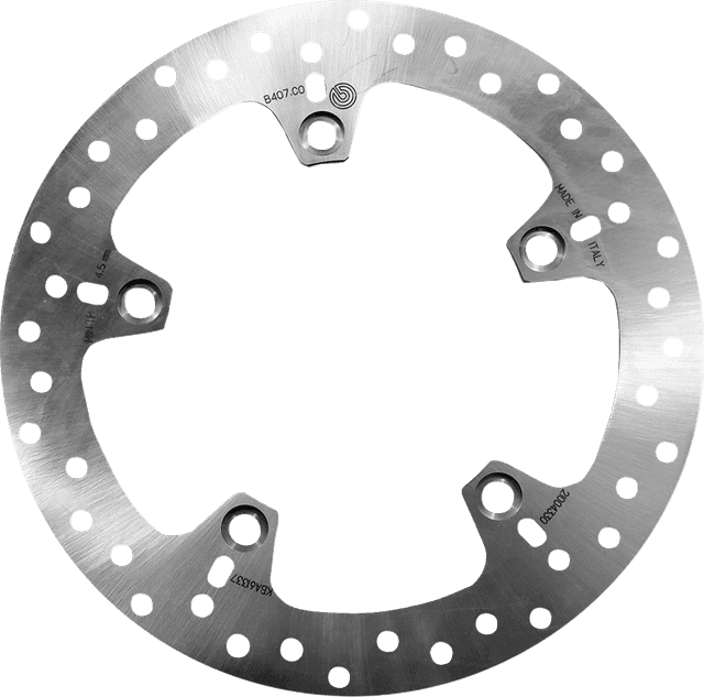 BREMBO 1710-5063 PRIME Serie Oro Fixed Disc Brake Rotor - Rear
