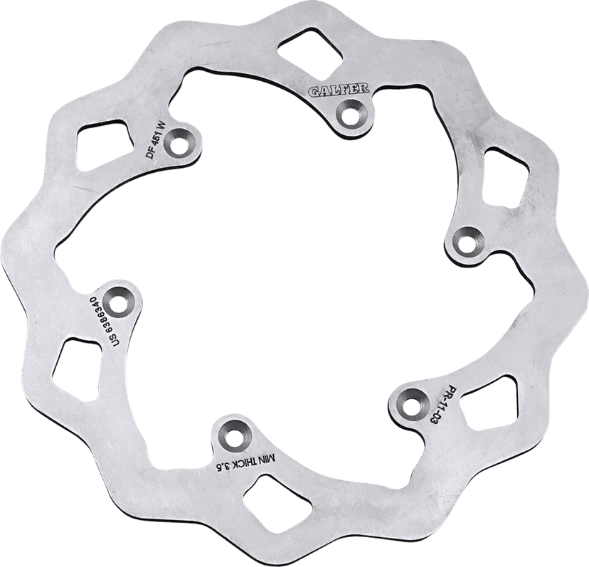 GALFER 1711-1634 Rotor - Rear - Yamaha — image 1 of 2