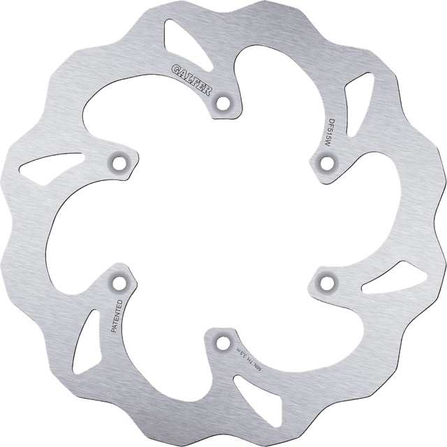 GALFER 1711-1640 Rotor - Rear - Yamaha — image 1 of 2