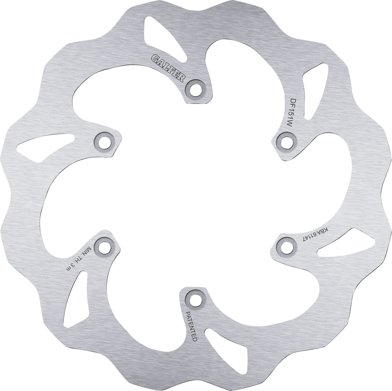 GALFER 1711-1644 Rotor - Rear - Kawasaki